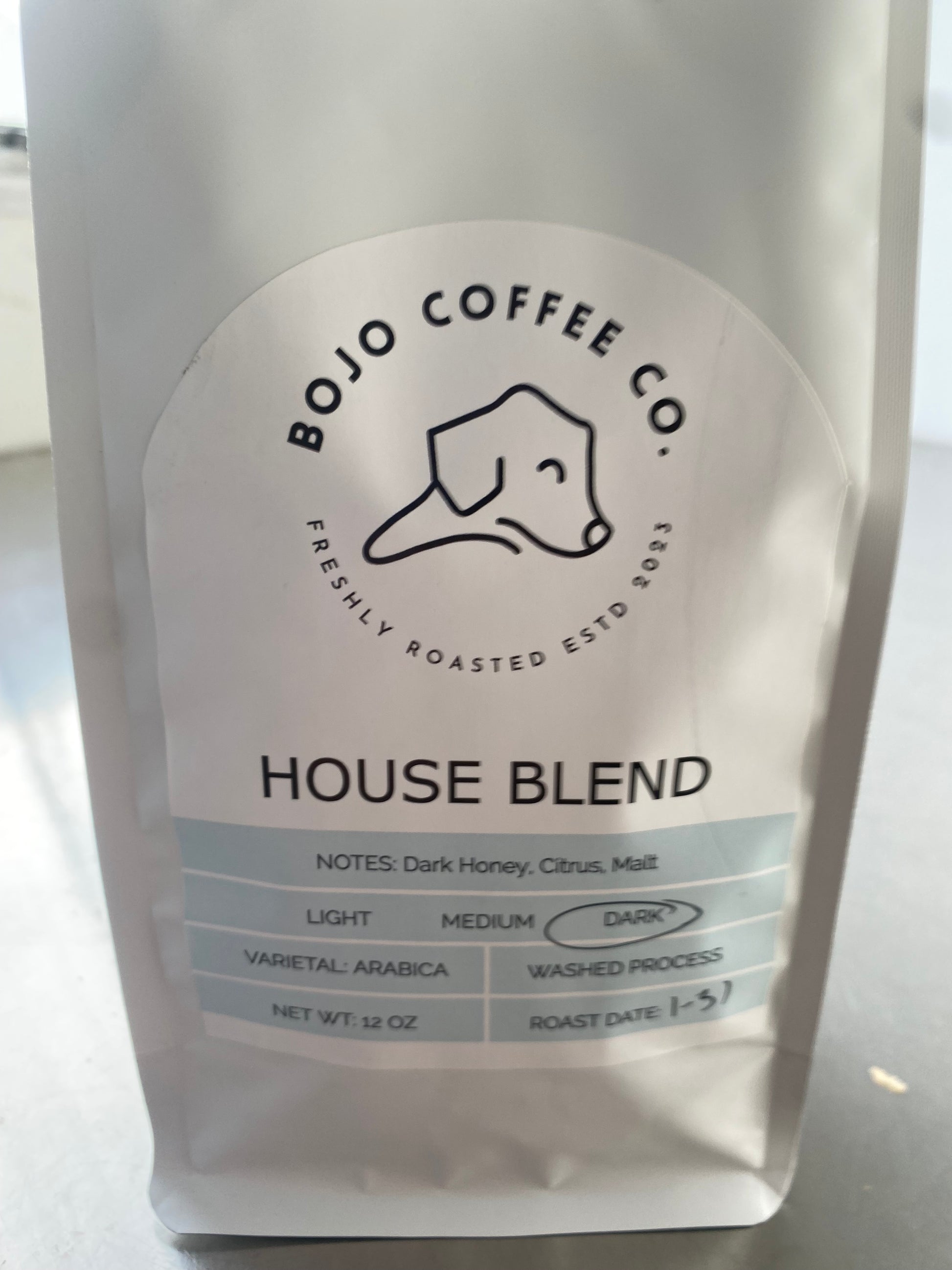 House blend coffee whole bean